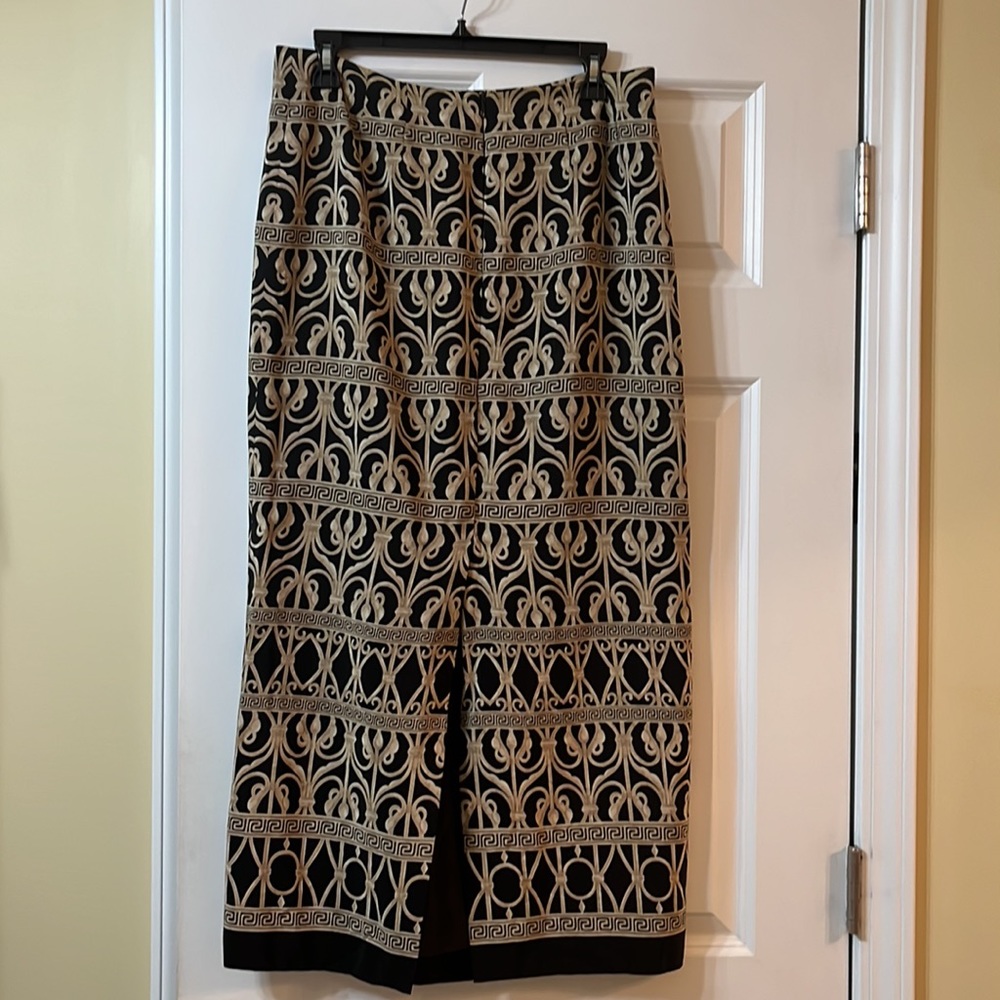 Talbots pure silk long skirt